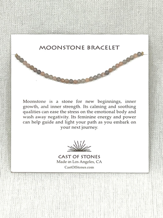 Moonstone Cast of Stones Bracelet