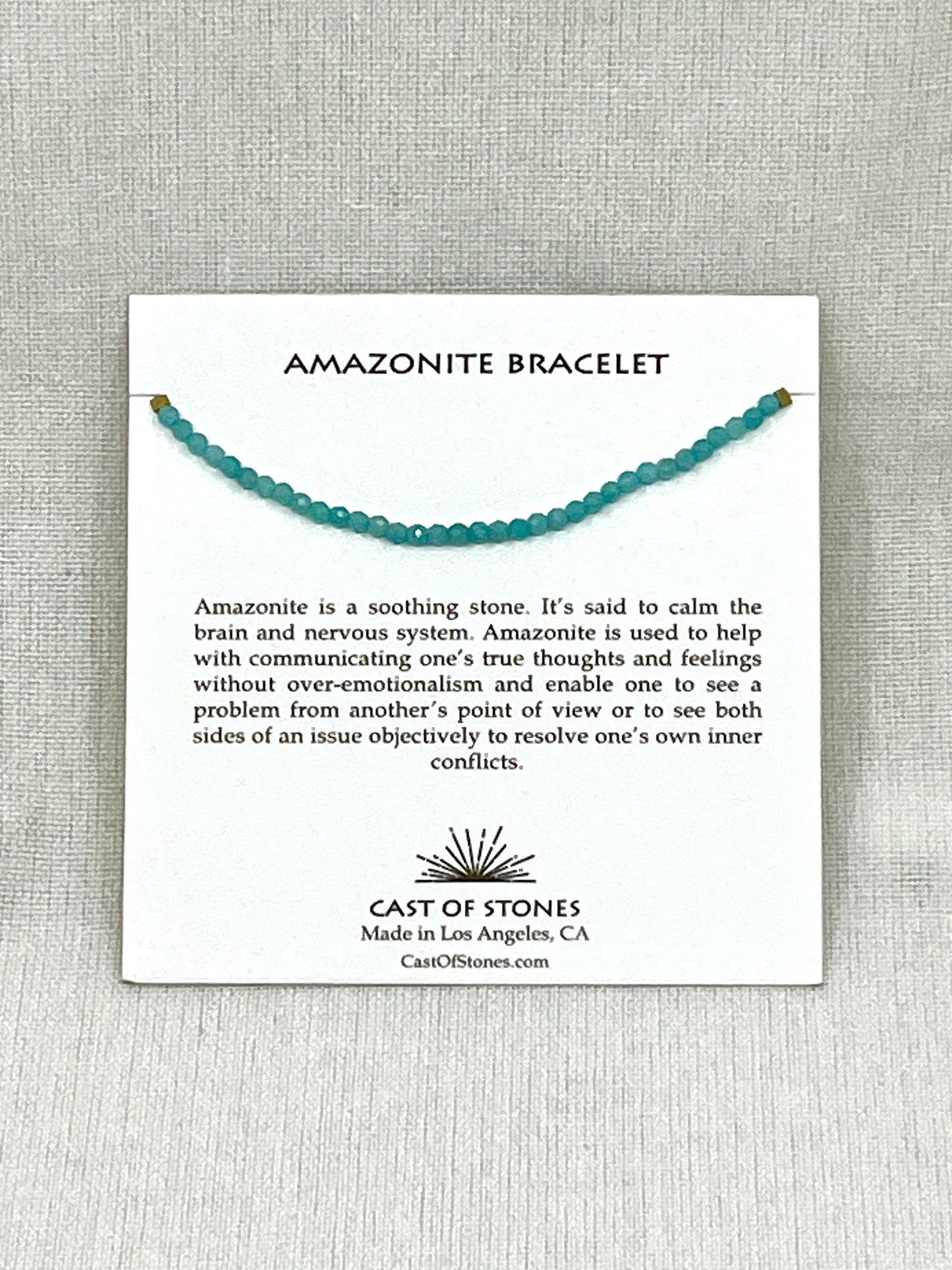 Amazonite Cast of Stones Bracelet