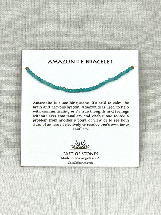 Amazonite Cast of Stones Bracelet