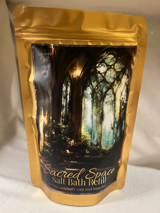 Packaged product with a heavily shadowed golden alcove.